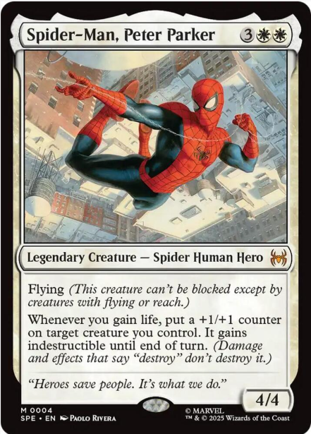 Foil Spider-Man, Peter Parker - Marvel's Spider-Man: Eternal-Legal (SPE) - NM
