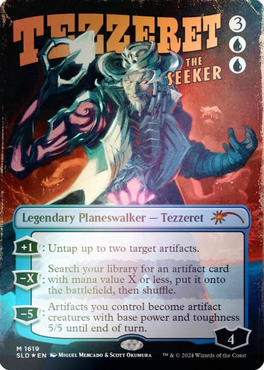 Tezzeret the Seeker (1619) (Rainbow Foil) - Secret Lair Drop Series (SLD) - NM