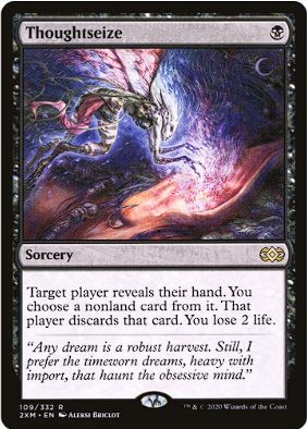 Foil Thoughtseize - Double Masters (2XM) - LP