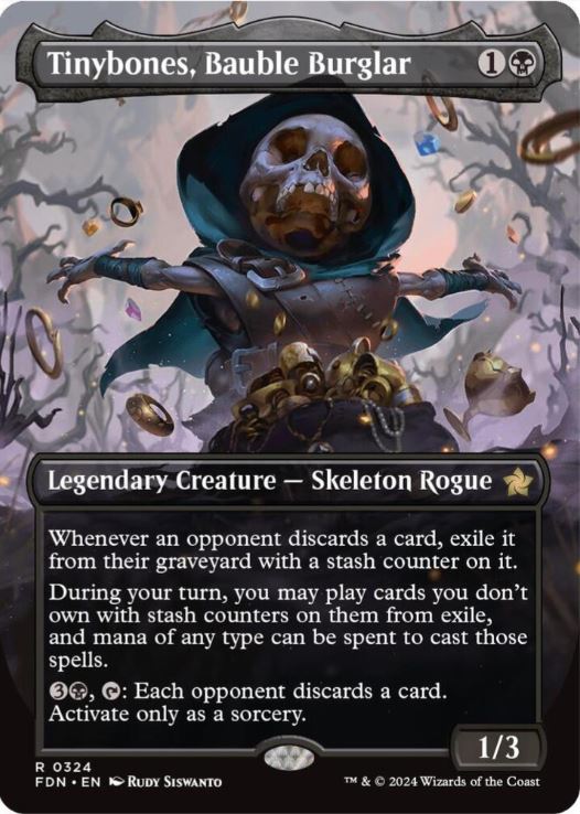 Tinybones, Bauble Burglar (Borderless) - Foundations (FDN) - NM