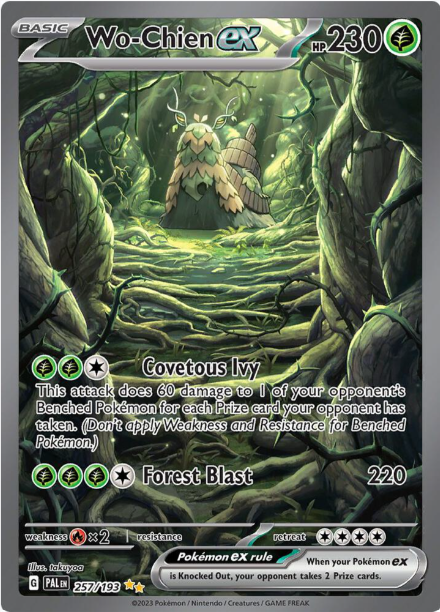 Wo-Chien ex - 257/193 - SV02: Paldea Evolved (PAL) - NM