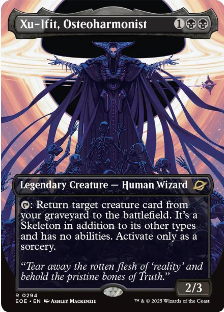 Xu-Ifit, Osteoharmonist (Borderless) - Edge of Eternities (EOE) - NM