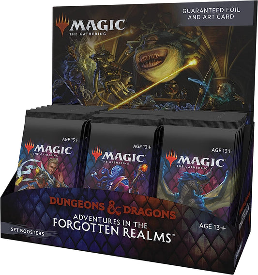 Adventures in the Forgotten Realms Set Booster Box | 30 Packs (360 Magic Cards)