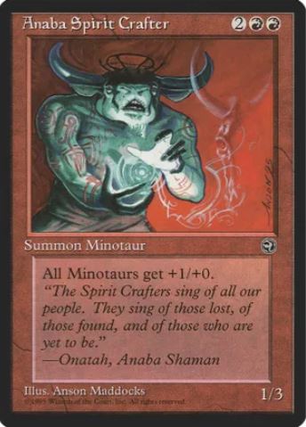 Anaba Spirit Crafter - Homelands (HML) - NM