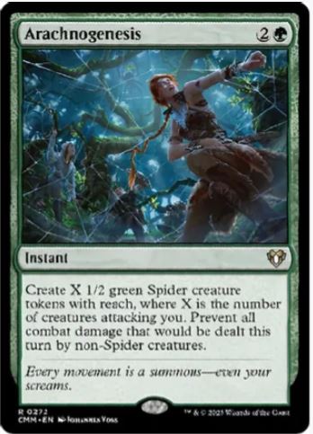 Arachnogenesis - Commander Masters (CMM) - NM