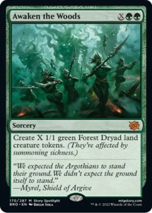 Awaken the Woods - The Brothers' War (BRO) - NM