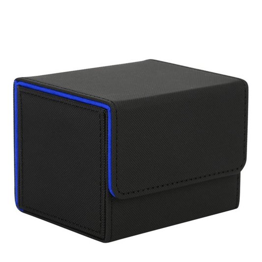 Horizontal Deck Box - Black w/Blue Inner