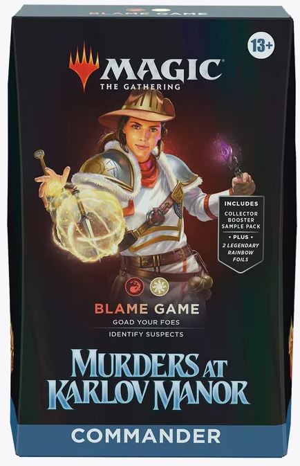 Murders at Karlov Manor Commander Deck - Blame Game (MKC)