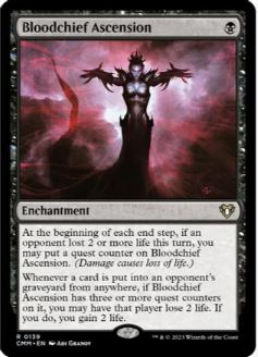 Foil Bloodchief Ascension - Comandanti Maestri (CMM) - NM