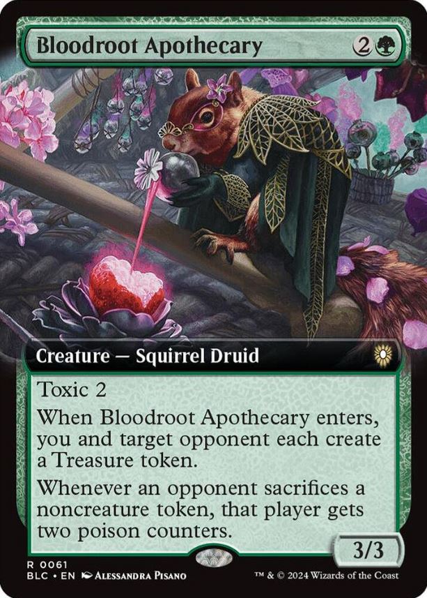 Mosswood Dreadknight (Vitrine) – Wilds of Eldraine (WOE) – NM