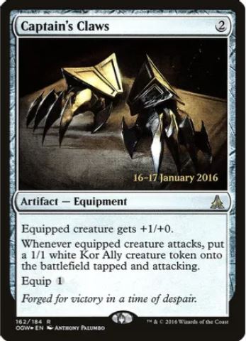 Captain's Claws - Prerelease Cards (PRE) - LP