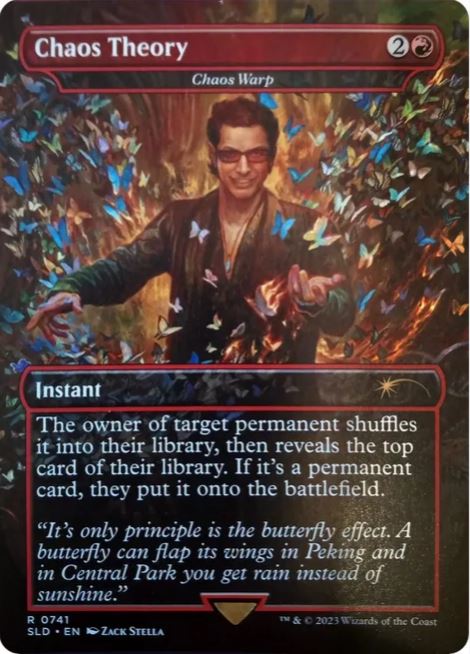 Foil Chaos Theory – Chaos Warp – Secret Lair Drop Series (SLD) – NM