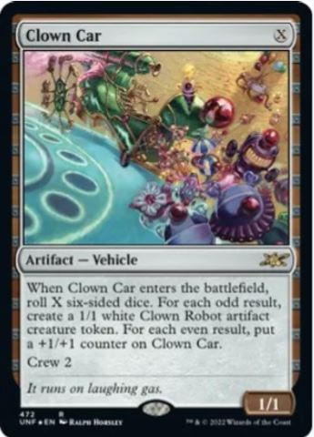 Auto Clown (Galaxy Foil) - Unfinity (UNF) - NM