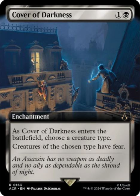 Cover of Darkness (Extended Art) - Universes Beyond: Assassin's Creed (ACR) - NM