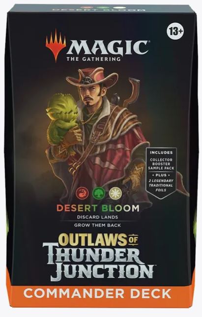 Outlaws of Thunder Junction Commander Deck - Desert Bloom - (OTC)