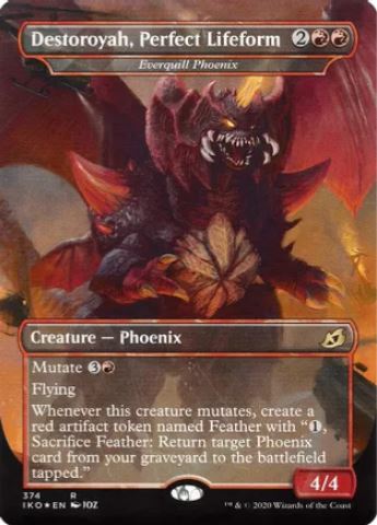 Destoroyah, perfekte Lebensform – Everquill Phoenix – Ikoria: Lair of Behemoths (IKO) – NM