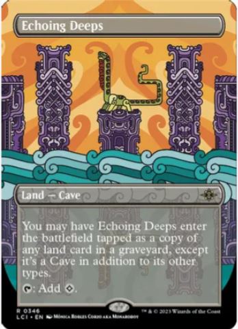 Echoing Deeps (Borderless) - Le Caverne Perdute di Ixalan (LCI) - NM