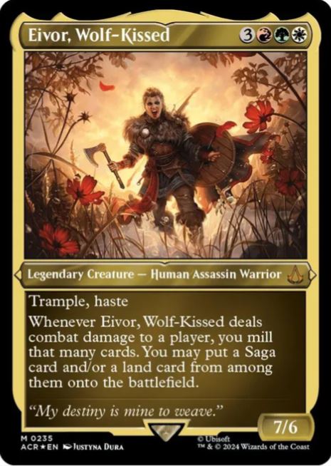 Eivor, Wolf-Kissed (Foil Etched) - Universes Beyond: Assassin's Creed (ACR) - NM