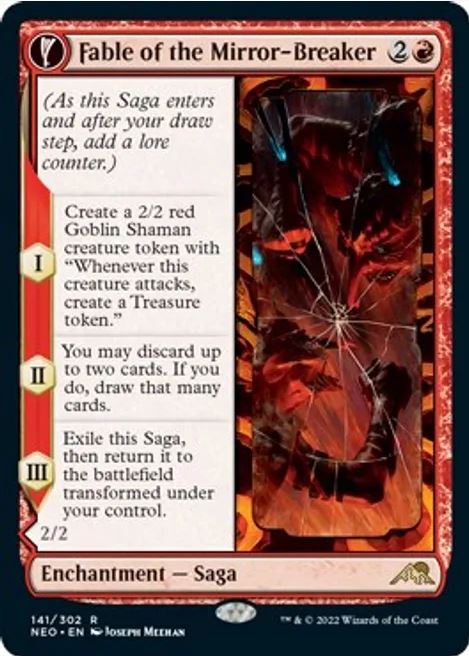 Fable of the Mirror-Breaker - Kamigawa: Neon Dynasty (NEO) - NM