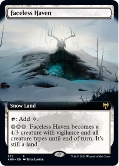 Faceless Haven (arte estesa) - Kaldheim (KHM) - NM