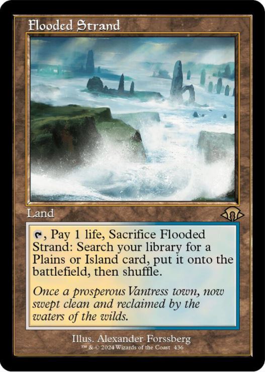 Flooded Strand (Retro Frame) - Modern Horizons 3 (MH3) - NM