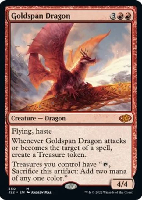 Goldspan Dragon – Jumpstart 2022 (J22) – NM