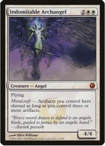 Indomitable Archangel - Scars of Mirrodin (SOM) - MP