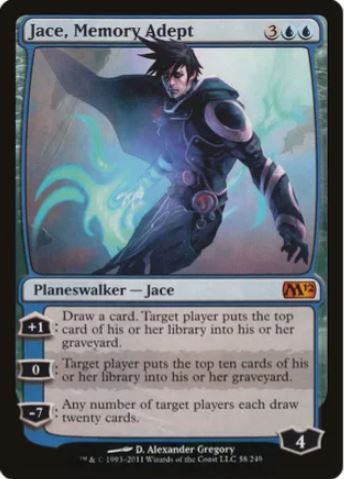 Jace, Memory Adept - Magic 2012 (M12) - MP