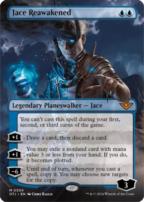 Jace Reawakened (Borderless) - Outlaws of Thunder Junction (OTJ) - NM