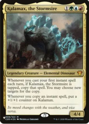 Kalamax, the Stormsire - The List Reprints (LIST) - NM