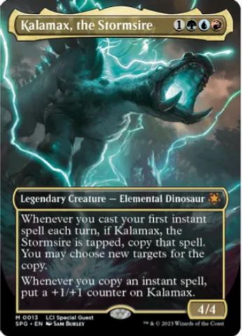 Foil Kalamax, the Stormsire (Borderless) - Special Guests (SPG) - NM