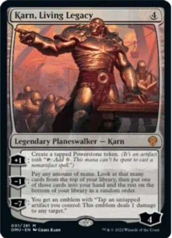 Karn, Living Legacy - Dominaria United (DMU) - NM