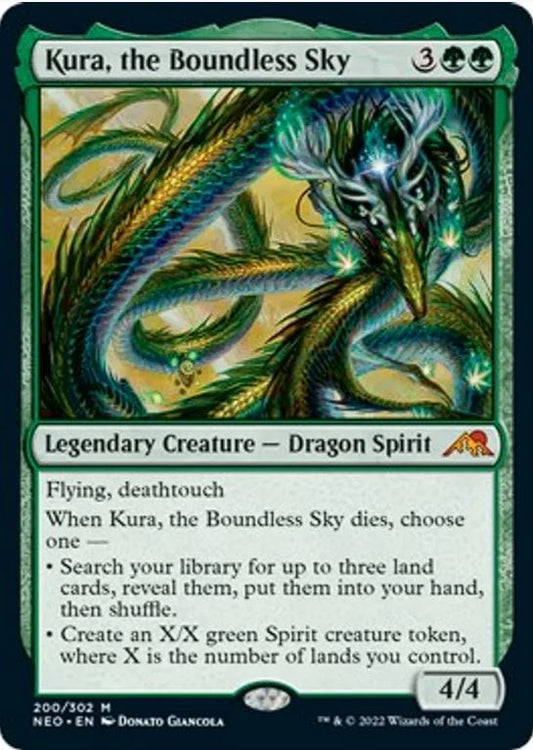 Foil Kura, the Boundless Sky - Kamigawa: Neon Dynasty (NEO)