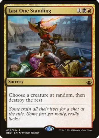 Last One Standing - Battlebond (BBD) - NM