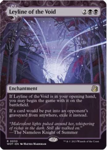 Leyline del Vuoto - Wilds of Eldraine: Enchanting Tales (WOT) - NM