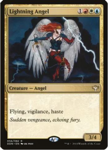 Lightning Angel – Duel Decks: Speed ​​vs. Cunning (DDN) – MP