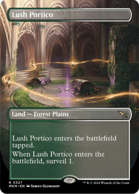 Lush Portico (Borderless) - Murders at Karlov Manor (MKM) - NM