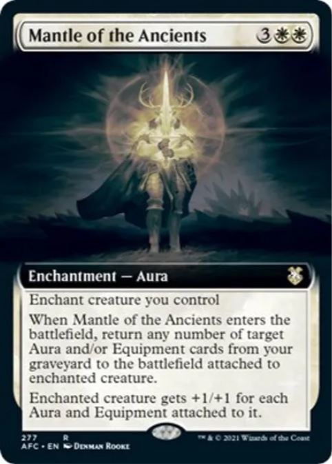 Mantle of the Ancients (Erweiterte Grafik) – Commander: Adventures in the Forgotten Realms (AFC) – NM