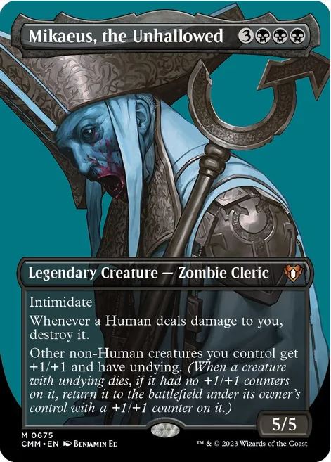 Mikaeus, der Unheilige (Grenzenlos) – Commander Masters (CMM) – NM