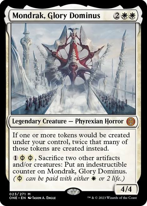 Mondrak, Glory Dominus - Phyrexia: Tutti saranno uno (UNO) - NM