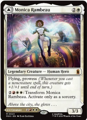 Foil Monica Rambeau - Marvel Super Heroes (MSH) - NM