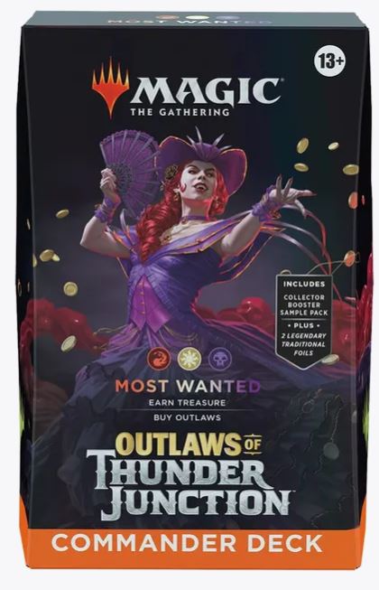 Outlaws of Thunder Junction Commander Deck - Most Wanted - (OTC)