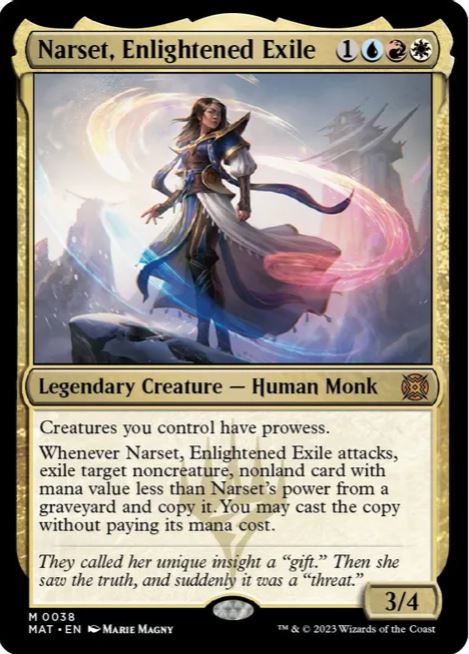 Foil Narset, Enlightened Exile – March of the Machine: The Aftermath (MAT) – NM