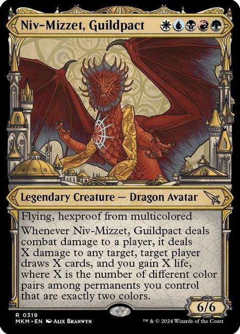 Niv-Mizzet, Patto delle Gilde (319 Vetrina) - Omicidi a Karlov Manor (MKM) - NM