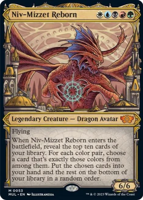 Niv-Mizzet Reborn – March of the Machine: Multiverse Legends (MUL) – NM