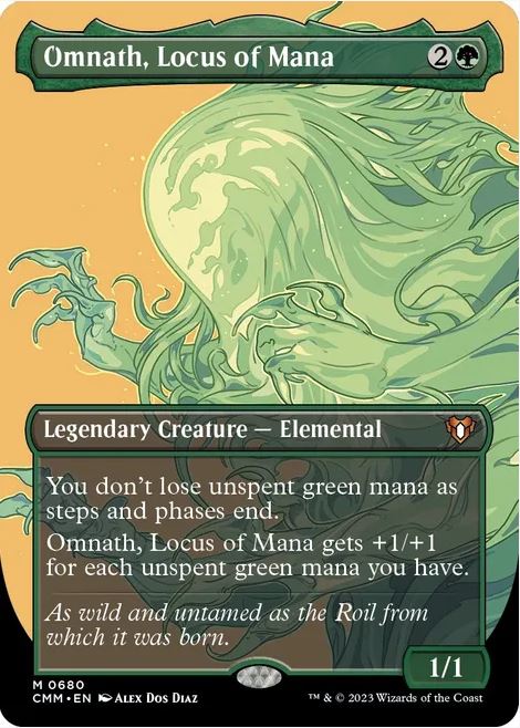 Folie Omnath, Locus of Mana (Grenzenlos) – Commander Masters (CMM) – NM