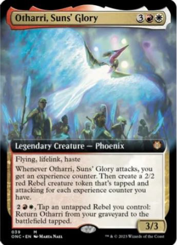 Otharri, Suns' Glory (Arte estesa) - Comandante: Phyrexia: All Will Be One (ONC) - NM