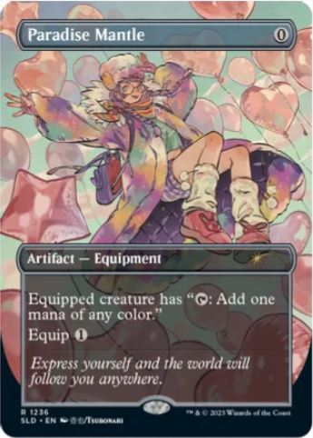 Foil Paradise Mantle – Secret Lair Drop Series (SLD) – NM