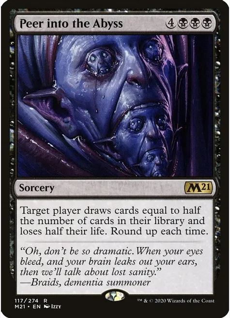 Folie Peer into the Abyss – Hauptset 2021 (M21) – NM