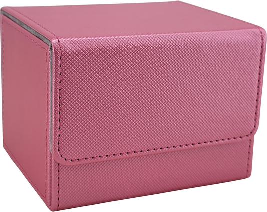 Horizontal Deck Box - Pink w/Grey Inner
